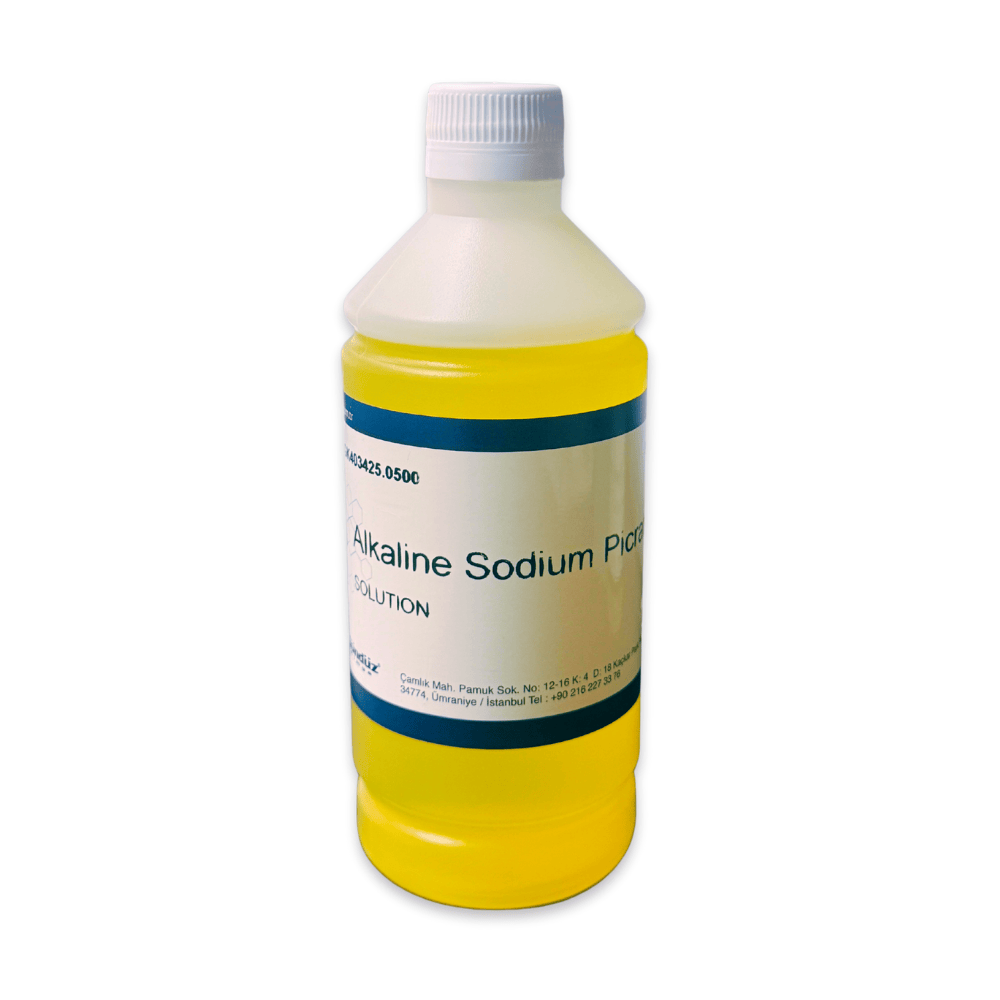 Alkaline sodium picrate solüsyonu siyanogenetik