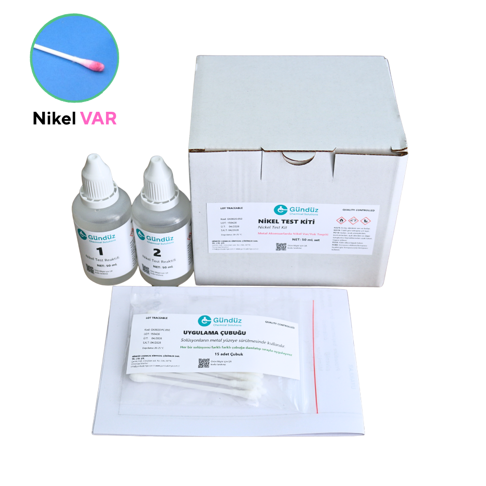 Nikel Test Kiti | Yüzeylerde Nikel Tespit Kiti
