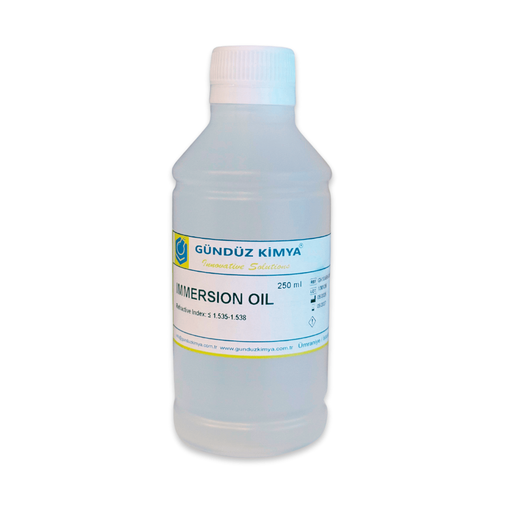immersion oil immersiyon yağı 250 ml