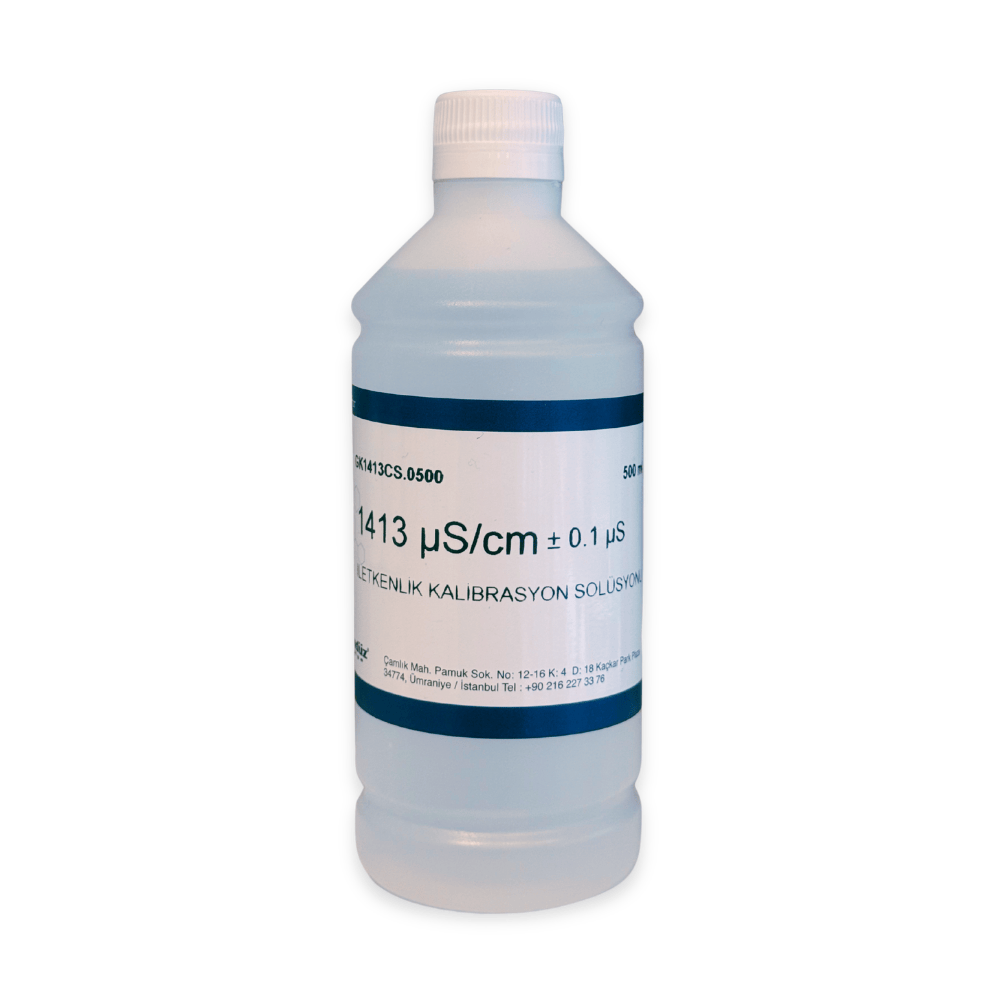 1413 mikrosiemens iletkenlik ec solüsyonu