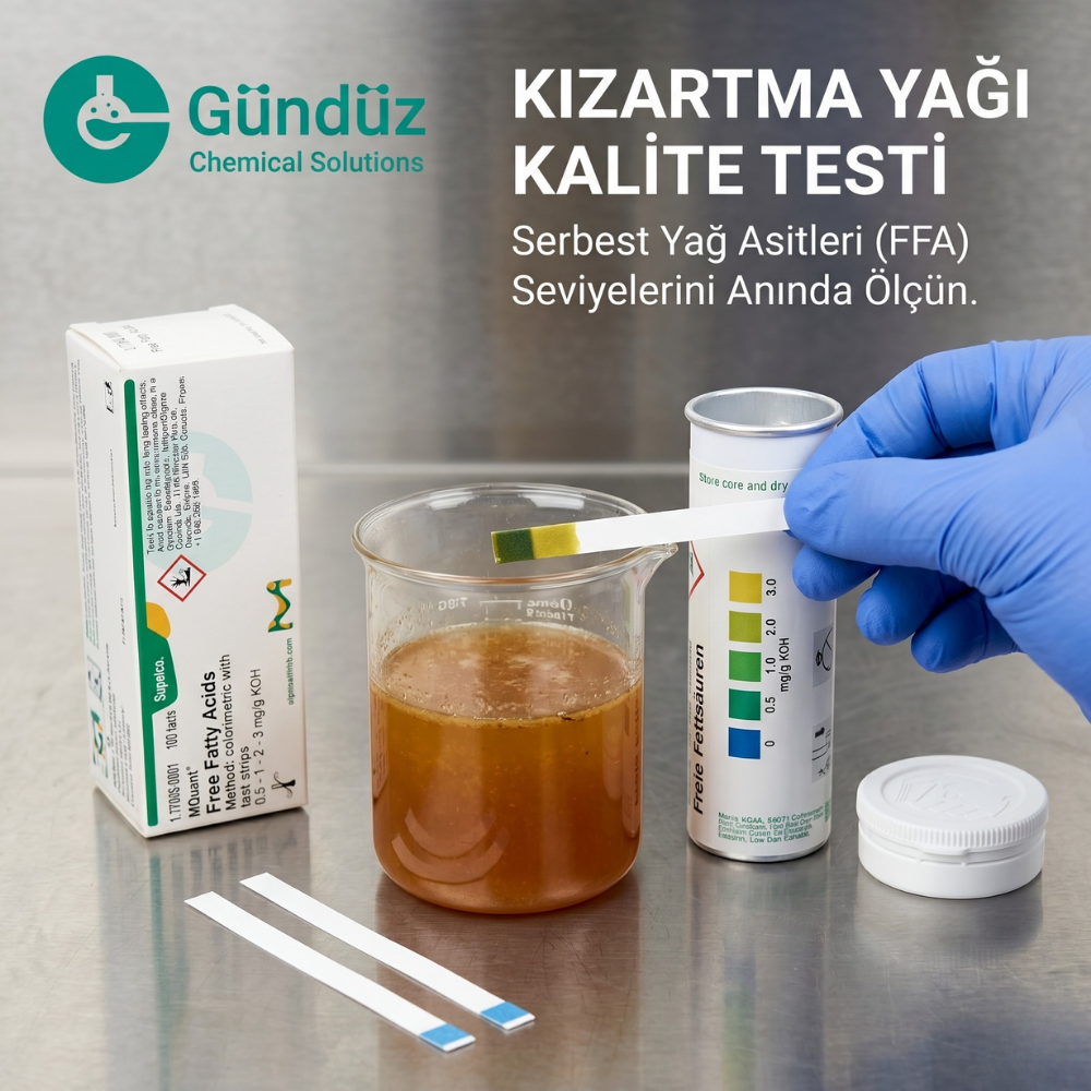 Kızartma yağı kalite ölçüm kağıdı | Solusyon Market Kızartma yağı kalite ölçüm kağıdı