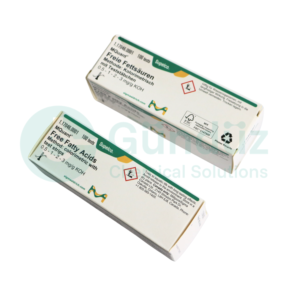 Merck yağ test kağıdı | Solusyon Market Merck yağ test kağıdı