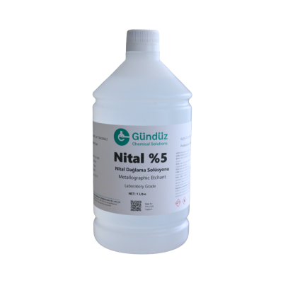 Nital dağlama solüsyonu 5 1 Litre