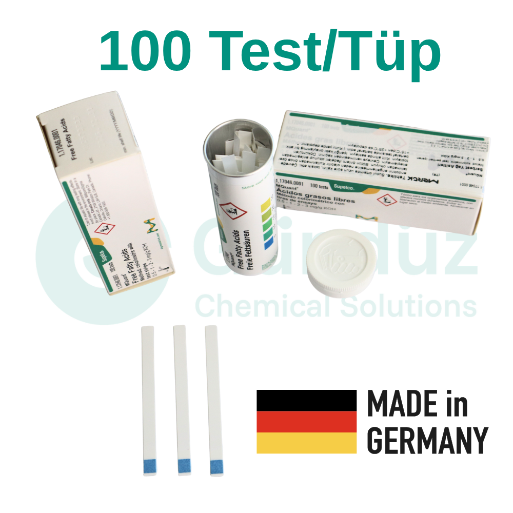 merck kızartma yağı test kağıdı | Solusyon Market merck kızartma yağı test kağıdı