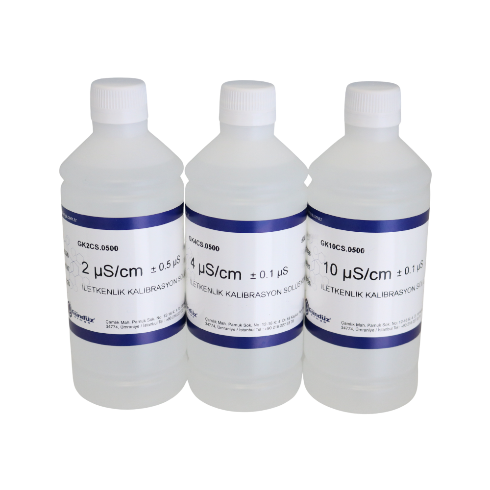 iletkenlik standart solüsyonları