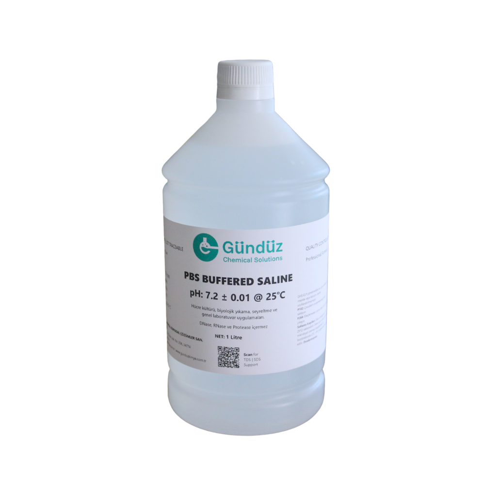 PBS Buffered Saline PBS pH 7.2 1 Litre
