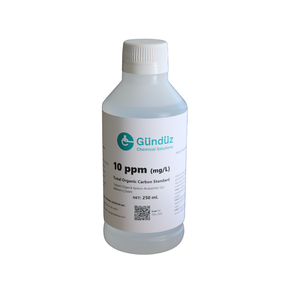 TOC Standard 10 ppm Solüsyon