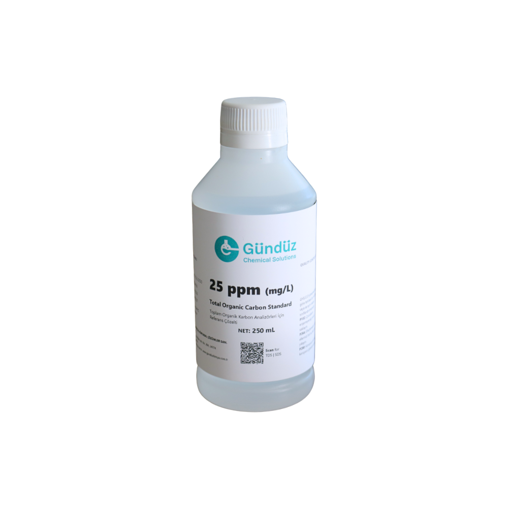 TOC Standard 25 ppm Solüsyon
